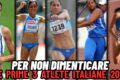 PER NON DIMENTICARE: RETROSPETTIVA DEL 2010, LE TRE MIGLIORI AZZURRE – di Giuseppe Baguzzi