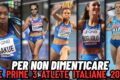 PER NON DIMENTICARE: RETROSPETTIVA DEL 2019, LE TRE MIGLIORI AZZURRE – di Giuseppe Baguzzi