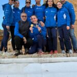 Squadra Juniores dell''Alteratletica Locorotondo a Selinunte