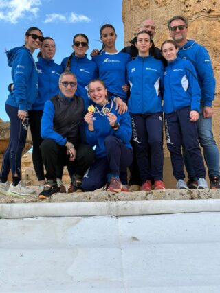 Squadra Juniores dell''Alteratletica Locorotondo a Selinunte