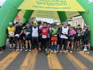 Winter Trail del Monte Labbrone 01022026 partenza