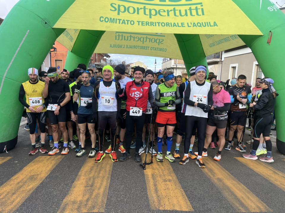Winter Trail del Monte Labbrone 01022026 partenza