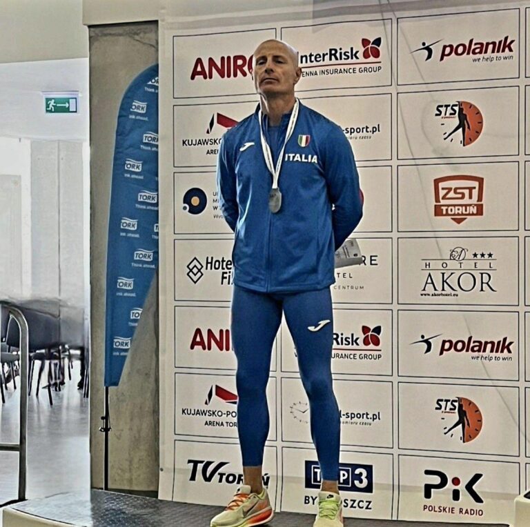 Stefano Tarì sul podio di Torun