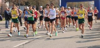 Una delle partenze delle gare di Alessandria (Foto Bizioli-Fidal Piemonte)