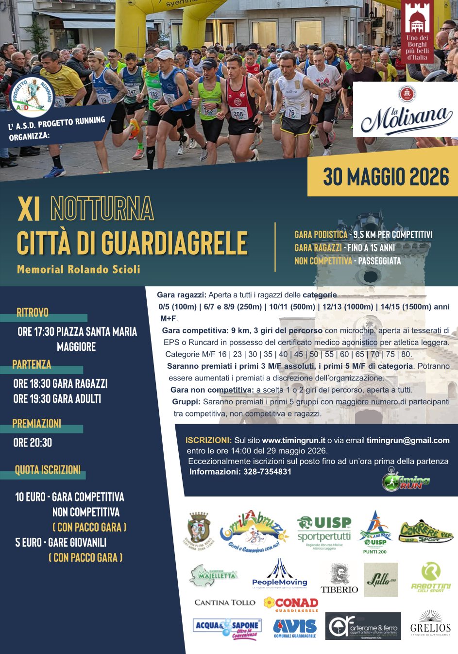 Notturna Città di Guardiagrele 30052026 locandina