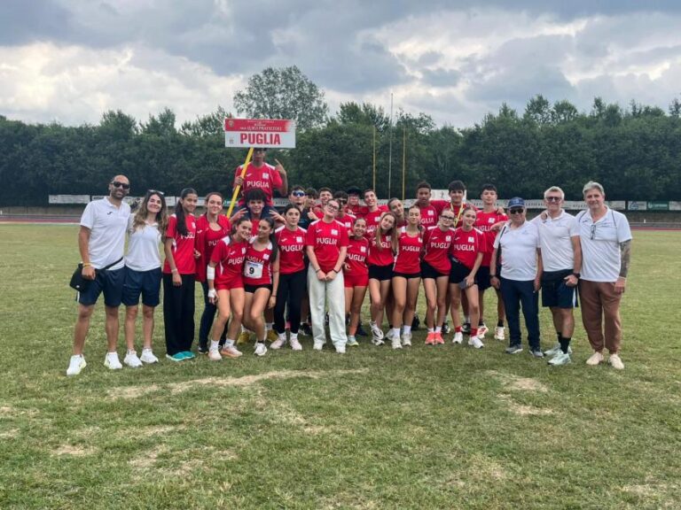 Rappresentativa Pugliese Cadetti al Pratizzoli di Parma