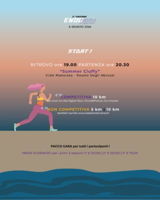 Roseto Endu Run 05062026 locandina