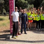 donato diaz e l'organizzatore Sonaglia alla partenza