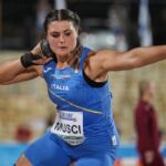 Anna Musci con la maglia della nazionale