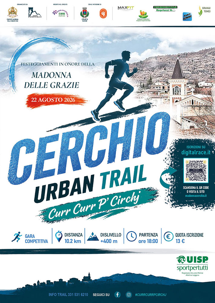 Cerchio Urban Trail 22082026 locandina
