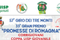 DOMENICA 4 OTTOBRE AL VIA IL 57° GIRO DEI TRE MONTI 