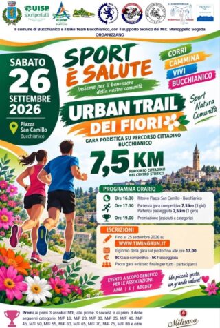 Urban Trail dei Fiori 26092026 locandina