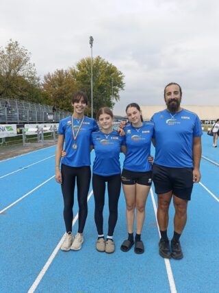 Da Sx Orso, Vial, Bonato e Zanoto APV Multiple Ita U18 Casalmaggiore